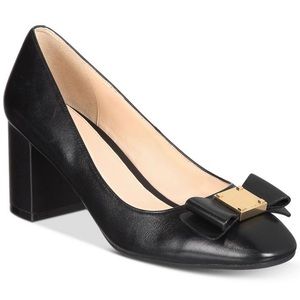 Cole Haan Tali Bow Block Heel pumps - size 6.5